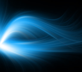 Fototapeta premium Abstract blue background