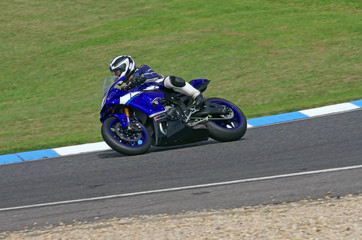 Fototapeta premium Mężczyzna na motocyklu