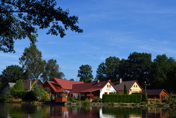 Obraz premium Holiday in the Village