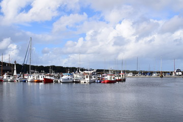 Fototapeta na wymiar Hafen von Lemvig in Dänemark