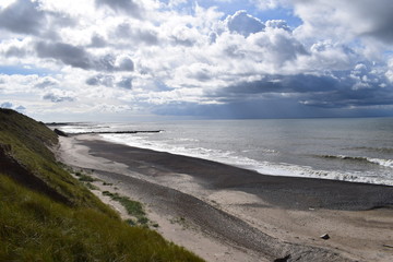 Landschaft am Bovbjerg Fyr