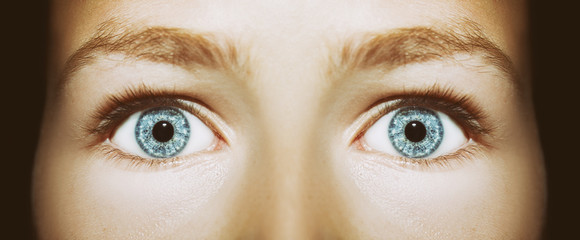 A beautiful insightful look eyes. 