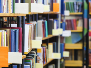 Interior of a library