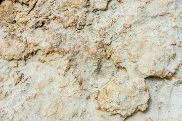 Rocky shore texture