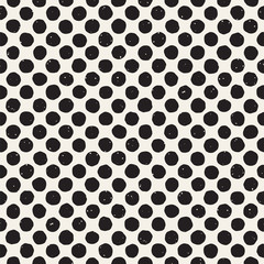 Seamless pattern with hand drawn lines. Abstract background with freehand brush strokes. Black and white texture. Ornament for wrapping paper.