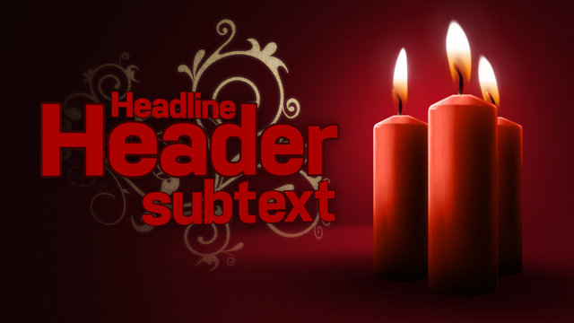 Red Candle Title