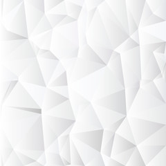 Grey and white abstract geometric background