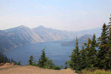 Crater Lake in USA