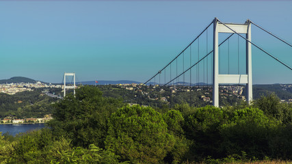 Bosphorus biridges of istanbul