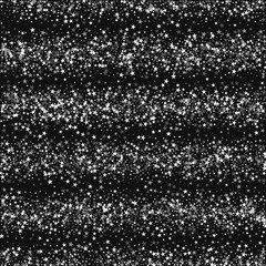 Amazing falling stars. Chaotic scatter lines with amazing falling stars on black background. Cool Vector illustration.