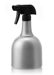 Spray bottle isolated on white background.