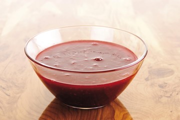 Raspberry puree