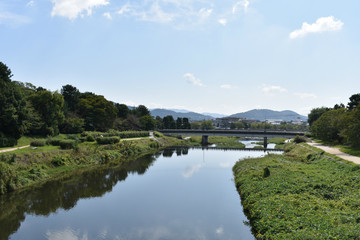 葵橋から見た出町柳