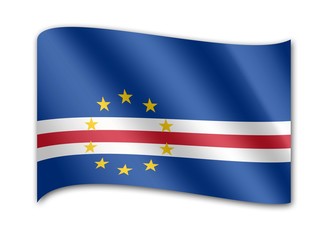 Obraz premium Flag of Cape Verde
