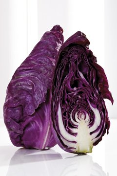 Red pointed cabbage