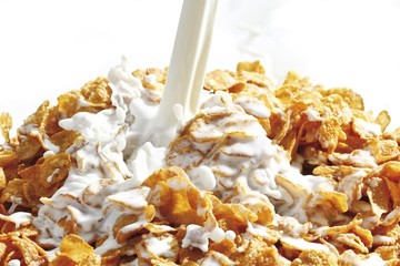 Cornflakes with milk