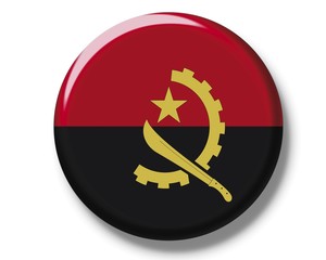 Button, flag of Angola