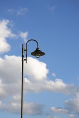 Fototapeta na wymiar Modern lamp post