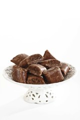 Magenbrot, Christmas cookies made of gingerbread, on a dish
