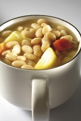 Cup of bean soup