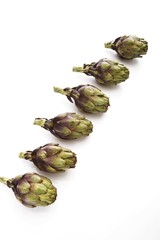 Obraz premium Small Artichokes (Cynara cardunculus)