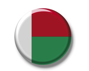 Button, flag of Madagascar