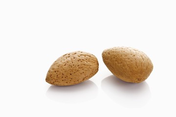 Two almonds