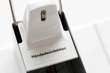 Hygiene, disinfection of the hands