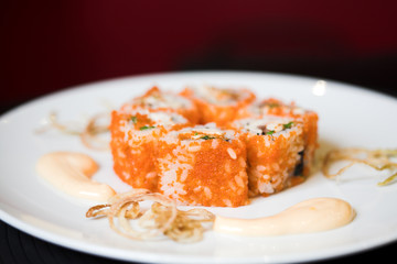 Japanese food. Sushi.