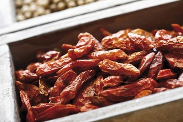 Dried chili peppers