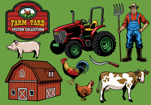 farming yard collection