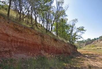 The Plateau Autumn Scene