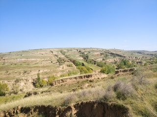 The Plateau Autumn Scene