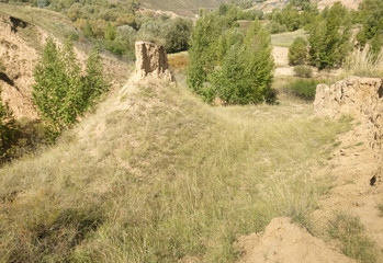 The Plateau Autumn Scene