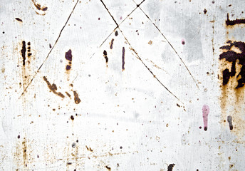 Brown sugar and salt set in a glass bottle isolated on white background, with word on yellow stick note paper and black lid. Modern and stylish. Close up.