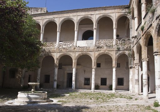 Castillo del Fontanar in the Andalusian city of Bornos, Spain, Europe