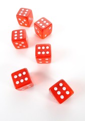 Dice, symbolic picture for gambling
