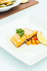 Salmon steak