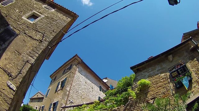 Tima lapse a Buje in Croazia