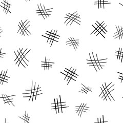 Hatching seamless pattern