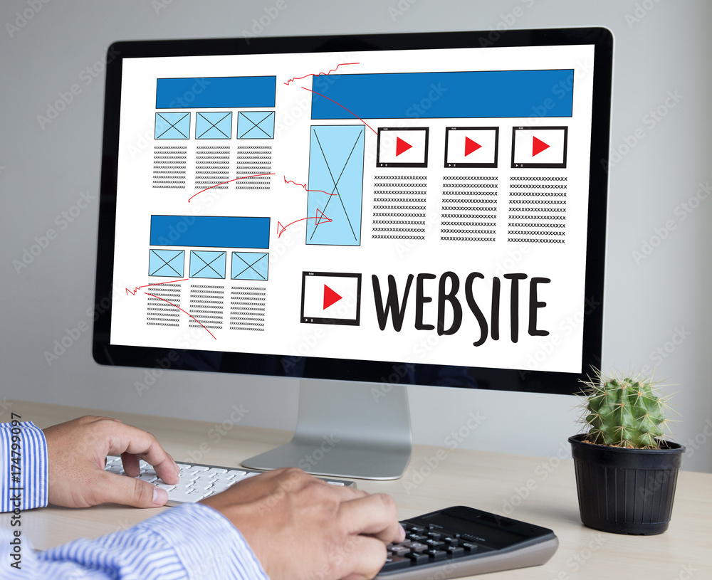 Poster web design layout sketch drawing software media www and graphic layout website development project