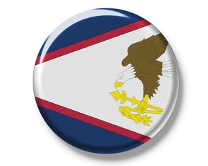 Button, flag of American Samoa
