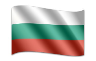 Obraz premium Flag of Bulgaria