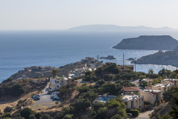 Fototapeta na wymiar Sea shore in Crete