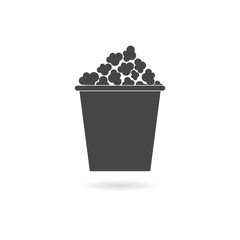 Popcorn icon, Cinema icon