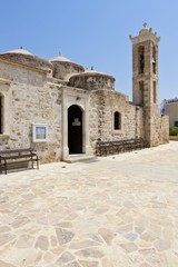 Obraz premium Agia Paraskevi church, also called Ayia Paraskevi church, Yeroskipou, UNESCO World Heritage site, southern Cyprus