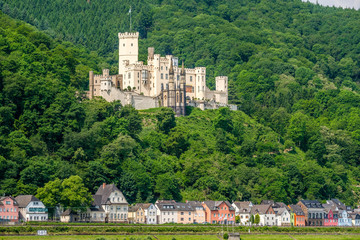 Fototapeta na wymiar Stolzenfels Castle at Rhine Valley near Koblenz, Germany.
