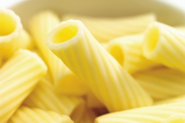 Penne, tortiglioni, boiled