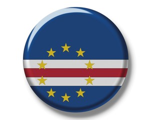 Button, flag of the Cape Verde Islands