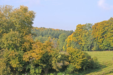 Herbstlandschaft auf der schwäbischen Alb